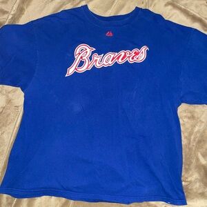 Blue Murphy Braves T-Shirt